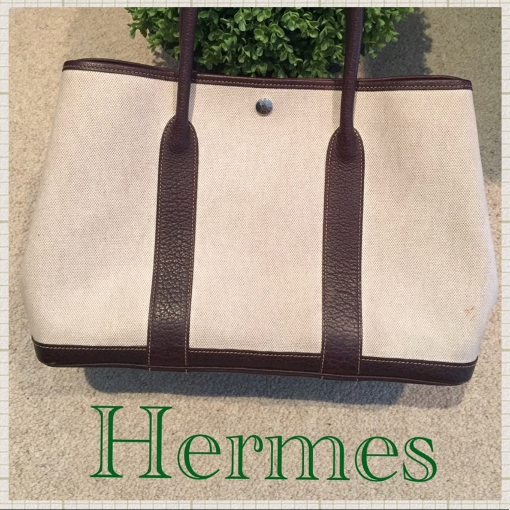 Hermes garden Party MM Bag (Poshmark Authenticates over $500)